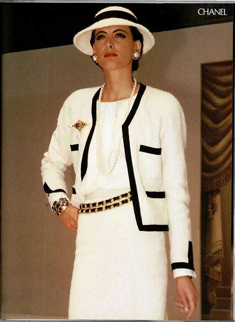 coco chanel suit pattern|Coco Chanel pantsuit.